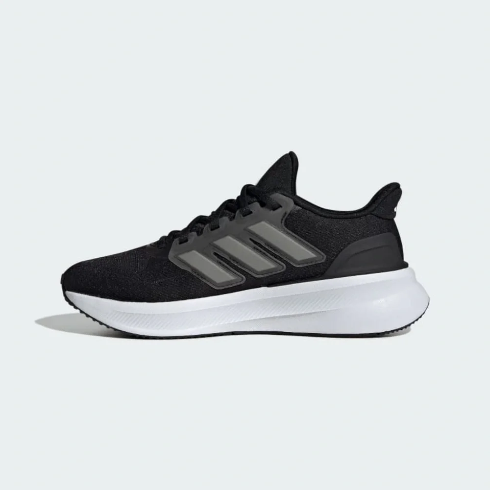 🆕 adidas Ultrarun 5 Kids Sneakers Black/White Youth 4.5 Unisex NWT - Picture 2 of 8